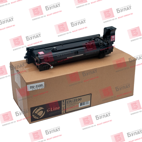 Блок проявки Kyocera БУЛАТ DV-3100 (302LV93081, 302LV93080) для Kyocera FS-2100, FS-4300, ECOSYS P3060 (Чёрный, 500000 стр.)