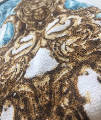 Халат махровый Luna di Giorno 2220 aqua