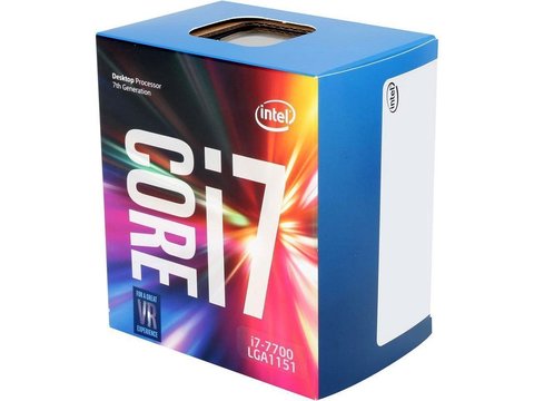 Процессор Intel Core i7-7700 Kaby Lake (3600MHz, LGA1151, L3 8192Kb)