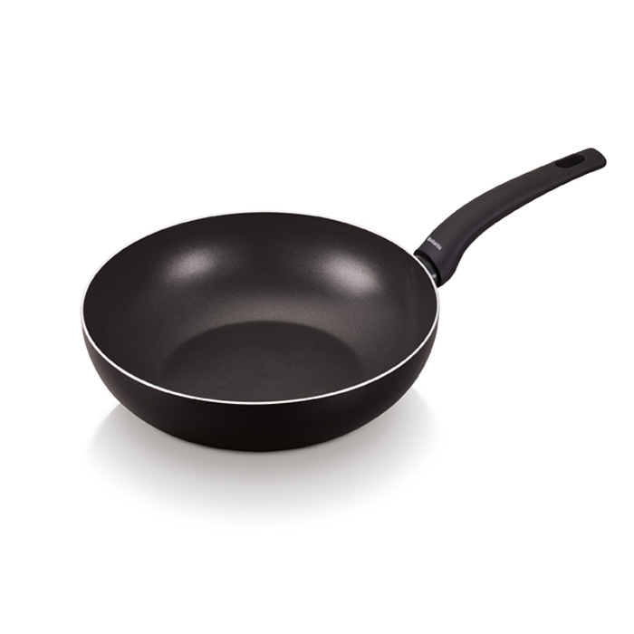 Сковорода вок антипригарная HEAT MATT BLACK (28 см), арт. 30003713 - фото 1