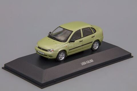 Lada Kalina sedan olive 1:43 DeAgostini Auto Legends New Era #25