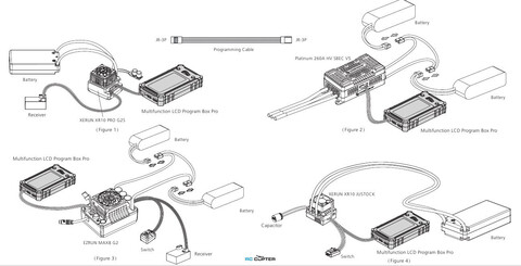 Программатор для регуляторов HOBBYWING LCD Program Box Pro