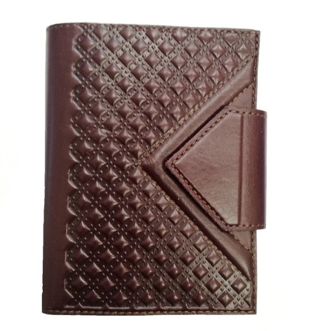 Обложка для документов «City». Цвет коричневый