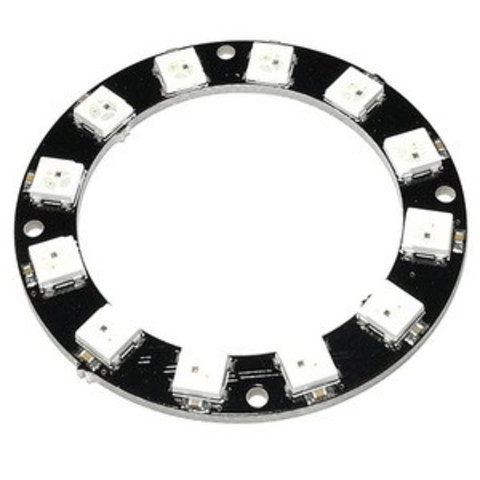 NeoPixel Ring (аналог) - кольцо из 12 RGB-светодиодов WS2812B