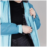 Утеплённый прогулочный костюм Nordski Premium Sport Winter Aquamarine/Blue/Black женский