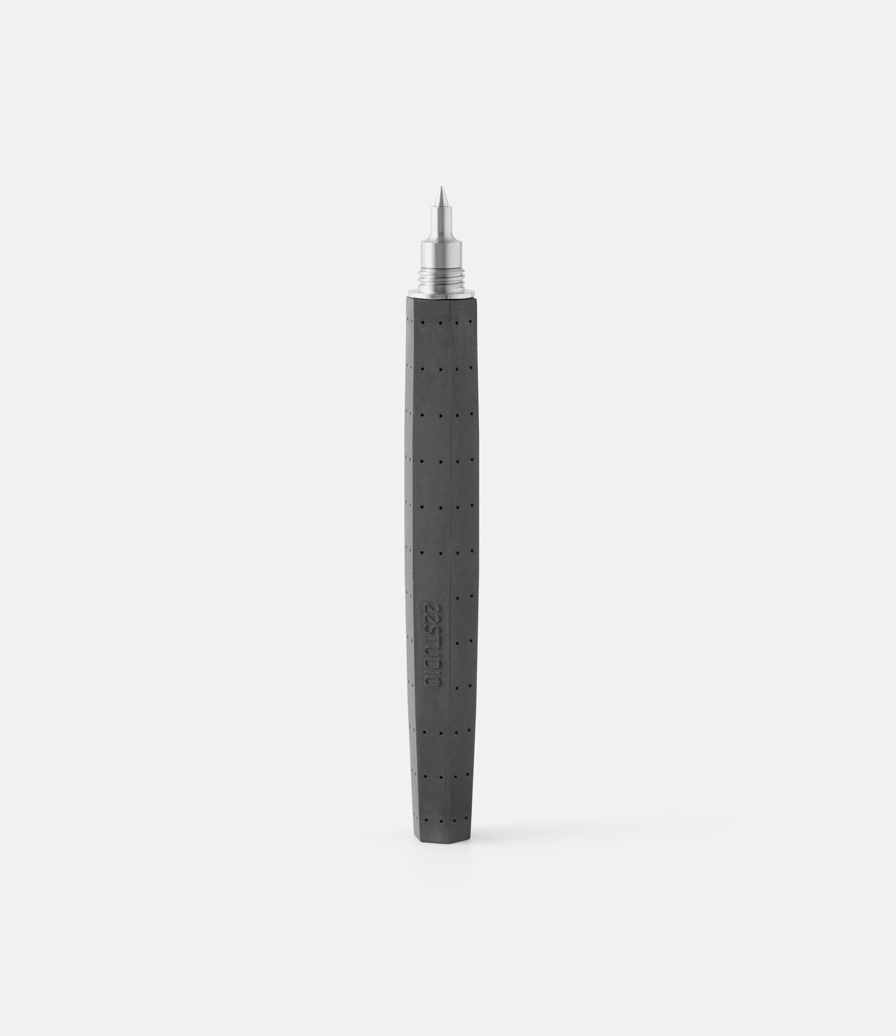 22 Studio Module Rollerball Pen Dark Grey — ручка-роллер из бетона