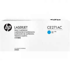 Картридж лазерный HP (C) CE271AC гол. для CLJ CP5525/M750