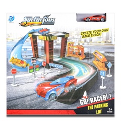 Трек с машинкой + заправка