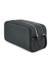 Toiletry bag LEMAN NEW L black amber color
