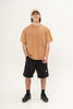 Футболка Kultura oversize Premium garment dyed бежевый