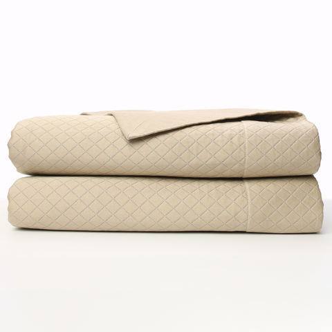 Покрывало 260x280 Claire Batiste Atelier CNV темно-бежевое