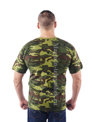 Купить мужскую футболку - Магазин тельняшек.ру 8-800-700-93-18Футболка камуфляж флора зеленая в Магазине тельняшек