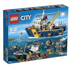 LEGO City: Корабль исследователей морских глубин 60095