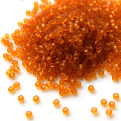 Бисер Тохо круглый 11/0 0002CF янтарный матовый/Toho round