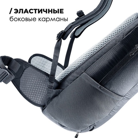Картинка рюкзак велосипедный Deuter Race 16 black - 8