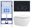 Aquatek SET Aquatek ЛЕЯ cm-020 4в1 SET Aquatek ЛЕЯ-020 4в1 (рама Aquatek Standard INS-0000012+крепеж KKI-0000002+клавиша KDI-0000020+унитаз ЛЕЯ AQ1199-00 с тонким сиденьем soft-close)