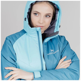 Утеплённый прогулочный костюм Nordski Premium Sport Winter Aquamarine/Blue/Black женский