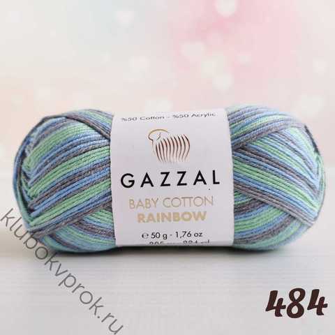 GAZZAL BABY COTTON RAINBOW 484, Мультиколор