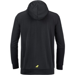 Толстовка теннисная Babolat Padel Hood Sweat Men - black/black