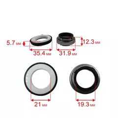 Сальник механический QUATTRO ELEMENTI Sewage 1100F Ci-Cut (645-297-037)