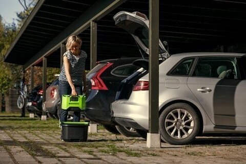 Мойка высокого давления Greenworks GDC40, 40v, 70 бар, без АКБ и ЗУ (аккумуляторная)