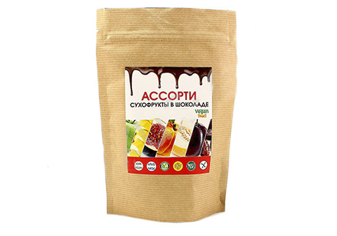 Ассорти сухофруктов в шоколаде Vegan food , 100г