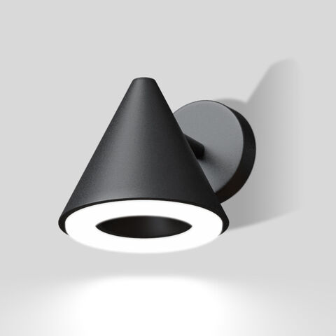 Уличный настенный светодиодный светильник Elektrostandard Artic 35169/D черный