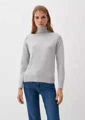 Водолазка однотонная с горлом женская s.Oliver