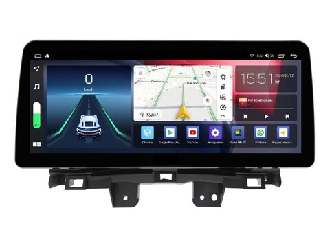 Магнитола Honda CR-V (2012-2017) Android 11 4/64GB QLED DSP 4G модель HO-120TS18