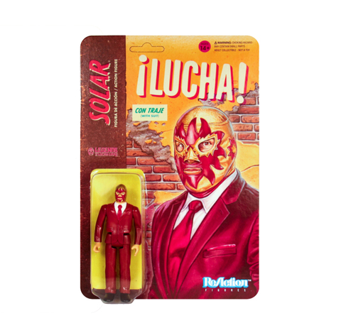 Фигурка Super7 Legends of Lucha Libre: Solar in Suit