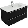 Aquanet 337956 Тумба Вега 2.0 90 2 ящ. цв.черный (337956)