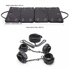 Комплект - доска для бондажа с наручниками для рук и ног