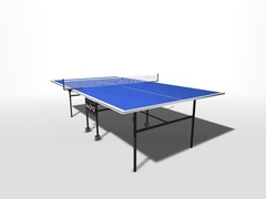Теннисный стол всепогодный пластиковый на роликах WIPS СТ-ВПР (61100)