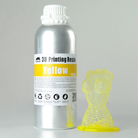 Фотополимер Wanhao, жёлтый (1 л)