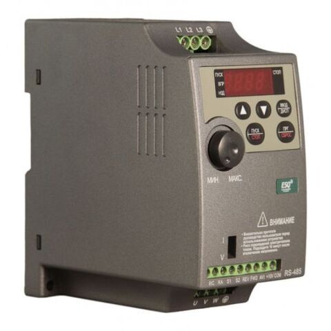 Частотный преобразователь ESQ-210-2S-0.7K 0.75кВт 220В
