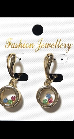 Серьги Chopard кружочки