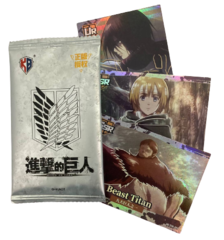 Бустер коллекционных карточек Attack on Titan (категория Premium)