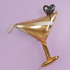 К Фигура, Бокал Мартини, Золото, 47''/119 см, 1 шт.