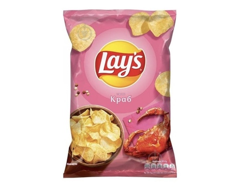 Чипсы Лейс 70г Краб, шт