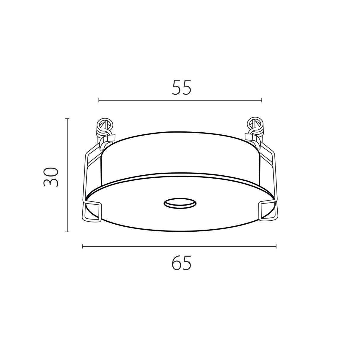 Рамка встраиваемая плоская д/светильников 0741х6 Spira Lightstar 074106-12