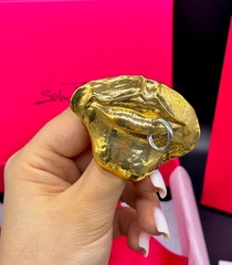 22829 - Стильная брошь ГУБЫ (LIPS) в стиле Schiaparelli