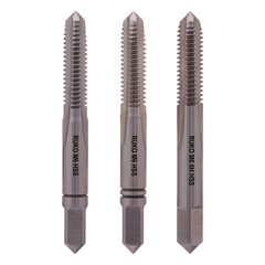 Метчик М 6,0х1,0 (Комплект 3шт) DIN352 HSS-G 6h 50мм a=4,9 Ruko 230060