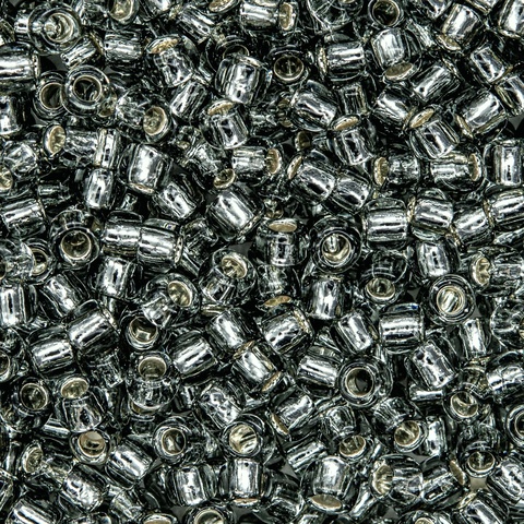 Японский бисер TOHO Round 8/0 (№29), с внутренним серебрением, прозрачный