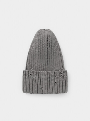 шапка  для мальчика  КВ 20445/стальной серый
