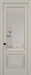 Дверь 02V ELEGANT Матовый Серый шелк