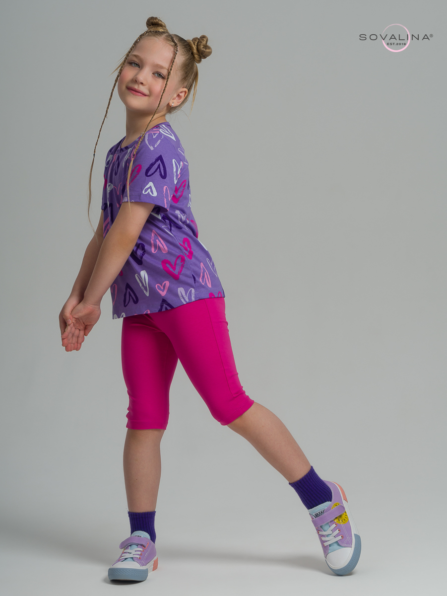 Костюм Актив лавандовая любовь-фуксия