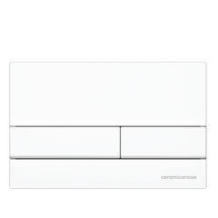 Ceramica Nova Flat CN002W Кнопка для инсталляции Invision цвет белый фото