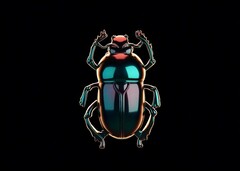 Силиконовый молд Жук № 1