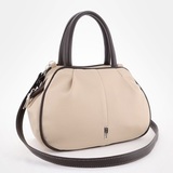 Сумка Саломея 479 леар бежевый + шоколад