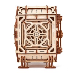 Механический сейф с кодовым замком от Wood Trick - деревянный конструктор, 3D пазл, Сборная модель